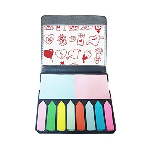 Notes autocollantes Saint Valentin Vin Love Bird pour ne plus perdre vos pages