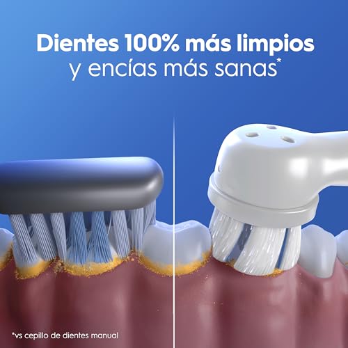 Miniatura 8 de Oral-B Io 3n Cepillo De Dientes Eléctrico Con Mango Recargable, 1 Cabezal Y Estuche De Viaje, Diseñado Por Braun - Rosa