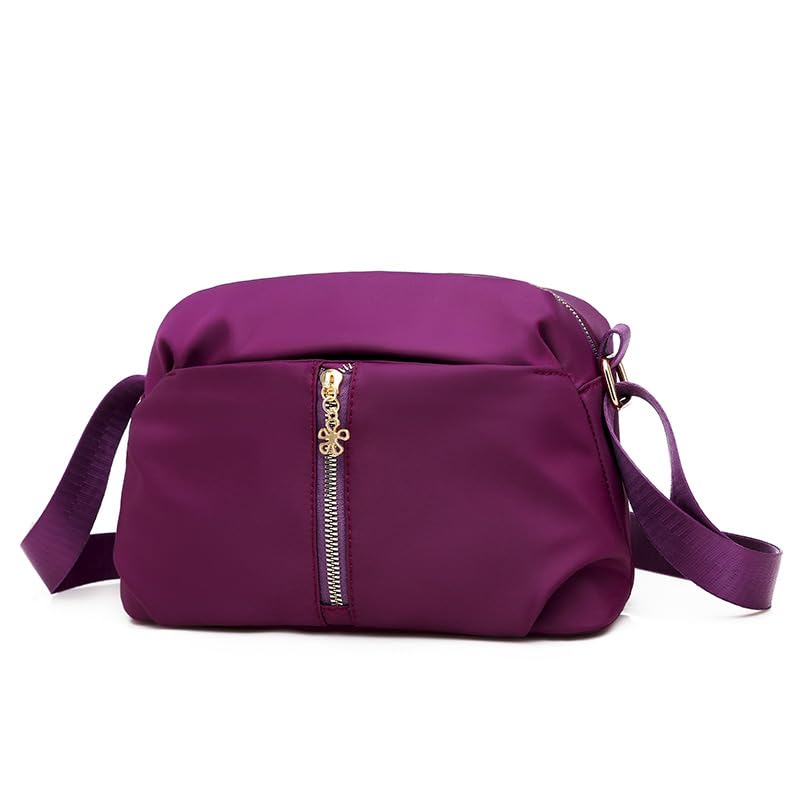Diva Dale Spacious Fashionable Multi-Pockets Waterproof Casual Travel Durable Sling Bag For Women (Purple) (B0CHZ2QYG8) Amazon Price History, Amazon Price Tracker