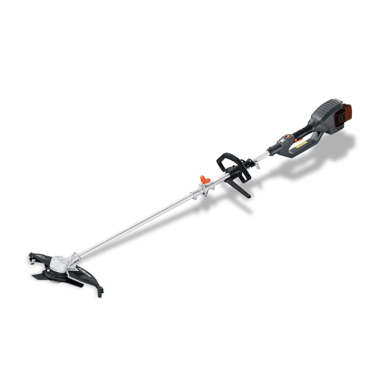 FUXTEC Decespugliatore a Batteria 2x20V FX-E2MSSET - Con 2xBatterie e Doppio Caricatore - Larghezza di Taglio 25,5-35cm, Lama e Filo, 10kg, Fino a 6000 giri/min