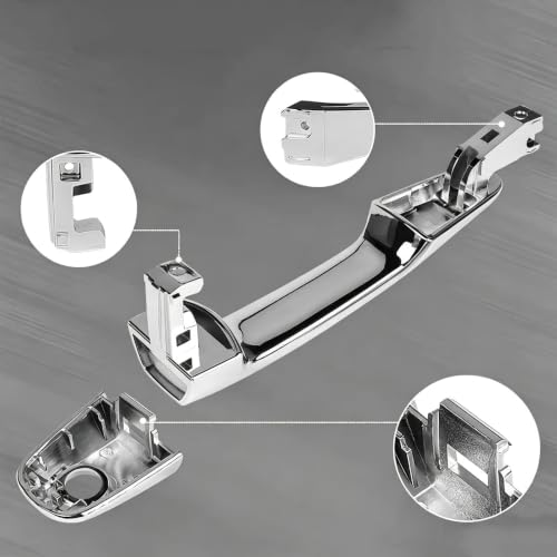 Poignées de porte extérieure Mitsubishi Triton ML MN cassée solution noir - 5