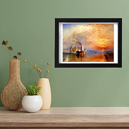 Impression encadrée Turner, tableau The Fighting Temeraire finition mate premium