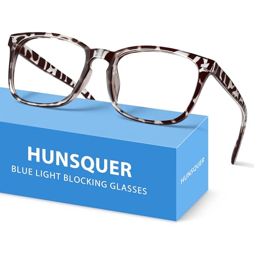 Image of hunsquer Blue Light Glasses for Woman /Men Computer Blue Light Glasses