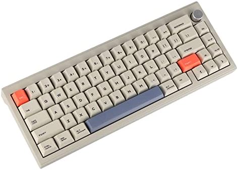 EPOMAKER CIDOO V65 Wireless/Wired Mechanical Gaming Keyboard, 65% Hot Swappable Gasket Mount, with VIA Programmable Software, South-facing LED, Aluminum CNC Casing, Poron Foam, Knob for Linux/Win/Mac