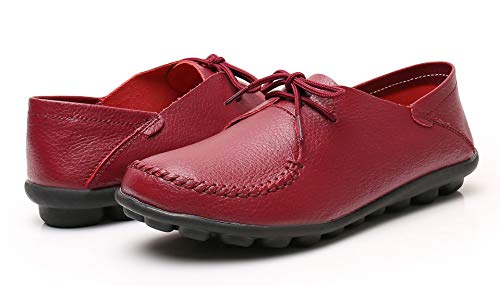 Image of VenusCelia Women's Breathable Comfort Walking Office Flat Loafer