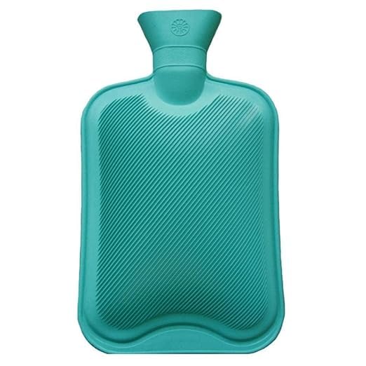 Sarvottam Hot Water Bag (2 Litre) | Leak-Proof Rubber Heating Bottle for Pain Relief, Period Cramps, Back-Neck-Joint Pain | Non-Electric, Long Heat Retention (Green)