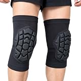 Gardening Knee Pads for Adult Men and Women, Elastic Soft Sleeves, Black XL
