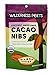Wilderness Poets Cacao Nibs (Sweetened with Coconut Nectar) - Organic & Raw - Arriba Nacional Variety Cacao - (8 Ounce Bag)