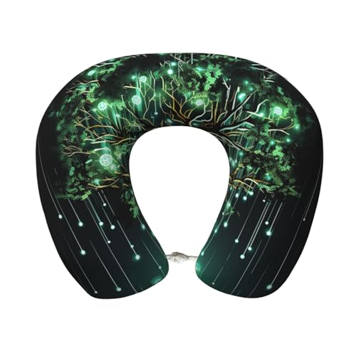 Almohada Espuma Viscoelástica U-Shape Negra miniatura 1