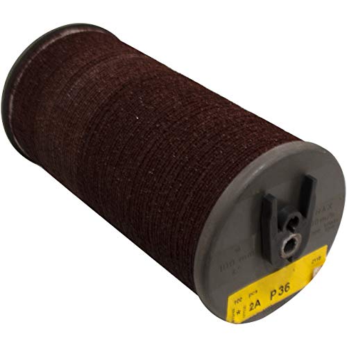 United Abrasives SAIT 56036 4x5/8 Bulk 2A General Purpose Aluminum Oxide Fiber Discs 36 Grit, 100 Pack