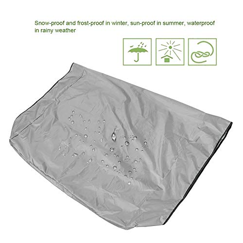 Bordstract Replacement Canopy, Swing Chair Canopy Replacement Swing Canopy Cover Waterproof Garden Swing Chair Canopy Cover For Outdoor Patio Garden Poolside Balcony(Grey) #TOP3