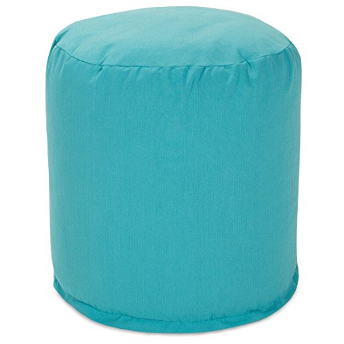 Majestic Home Goods Pouf, Small, Teal