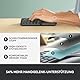 Logitech ERGO K860 kabellose ergonomische Tastatur – geteilte Tastatur, Handballenauflage, natürliches Tippen, schmutzabweisendes Material, Bluetooth und USB-Verbindung, für Windows/Mac - Graphit