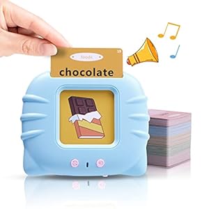 TimingSXD 112 Cards Talking Flash Cards for Toddlers 2-4 Years ,Educational Toys for 1 2 3 4 Year Old – Speech Therapy…