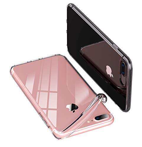 ONES 全透明 iPhone 8Plus 7Plus ケース 耐衝撃 超軍用規格