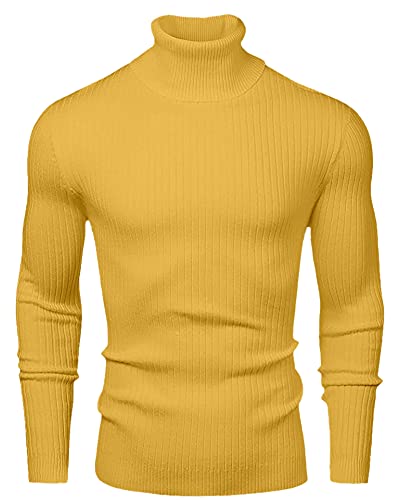 Image of NORTHWIND Men's High Turtle Neck Cotton T-Shirt