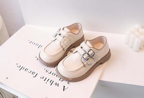 Girl Mary Jane Dress Shoes Ballet Flat Shoes Princess School Uniform Shoes (Preschool/Child/Big Child)3