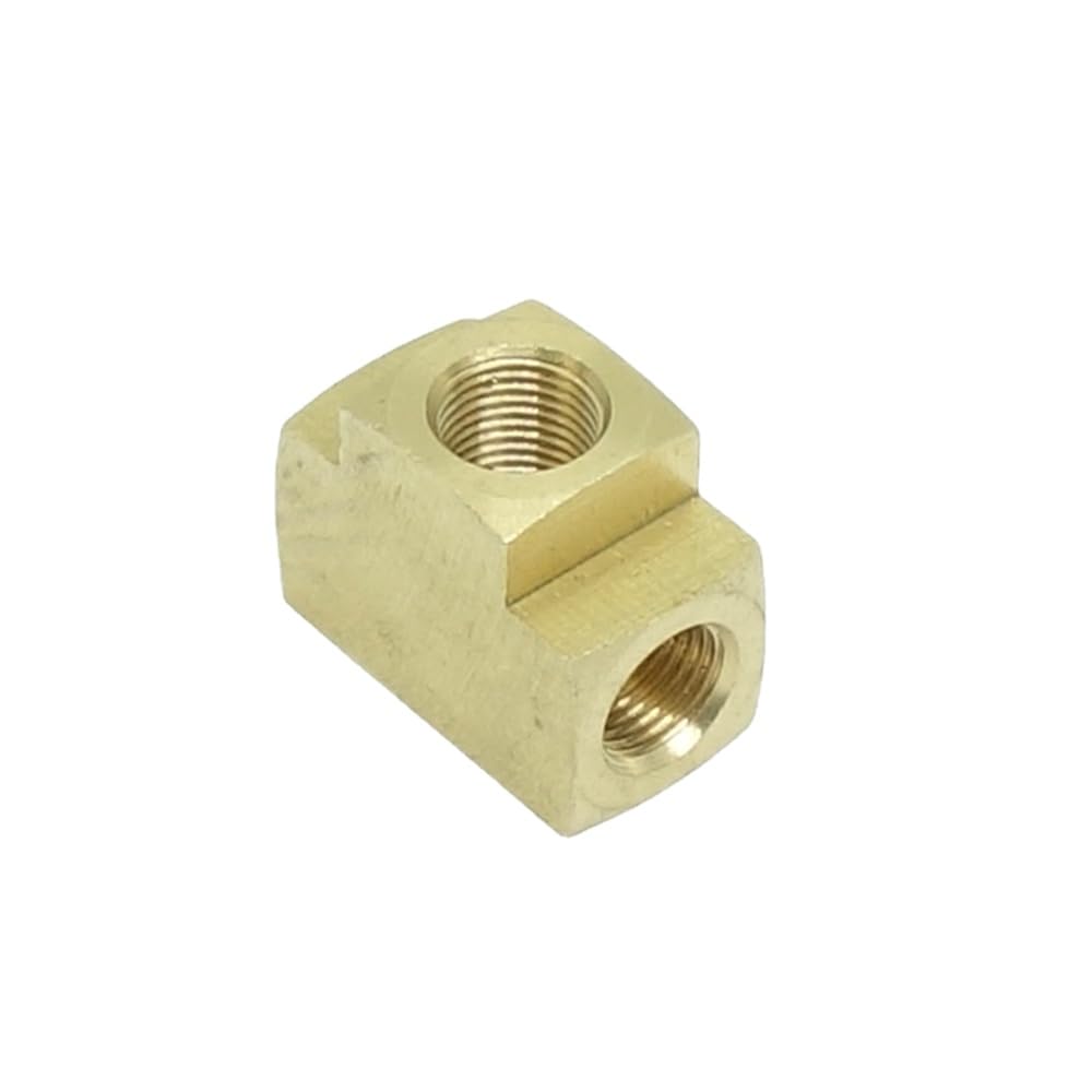 See full amazon price history chart for CDQBWKJGFJ 1 Piece Brass Barstock Tee, 1/8" x 1/8" x 1/8" NPT T Female Pipe Fitting CDQBWKJGFJ 1 Piece Brass Barstock Tee, 1/8" x 1/8" x 1/8" NPT T Female Pipe Fitting (B0CF8Y41WS) Amazon Price History, Amazon Price Tracker