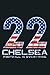 Football Is Everything Chelsea US st.ar 22 Fan Vintage: notebook Graph Paper , 6x9 inch, 120p.