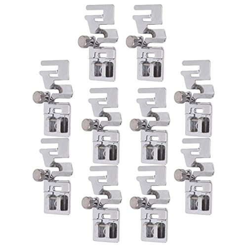 10 Piezas Pie Para Coser Elástico Acero Inoxidable miniatura 7