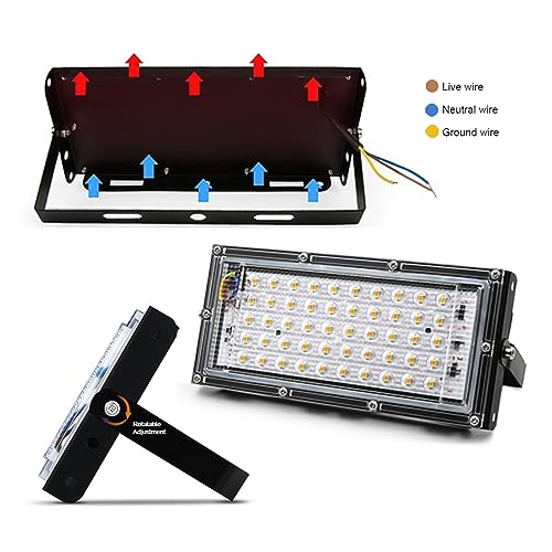 Luz de inundación LED para decorar terrazas y patios 3