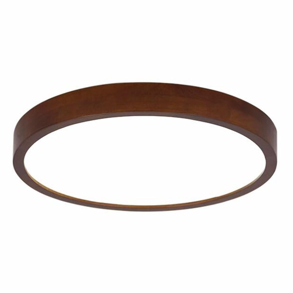 Plafonnier LED en bois pour créer un salon chaleureux et design