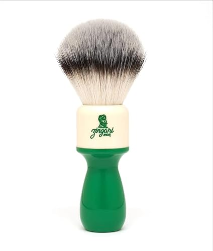 Zingari Man Shaving Kit For Men, Gift Box Includes Synthetic Shaving Brush, All Purpose Brush Cleaner And Rambler Shave Soap #TOP1