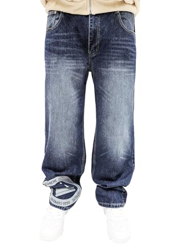 Jeans Double Crown Coin homme bleu moyen avec denim extensible et robuste