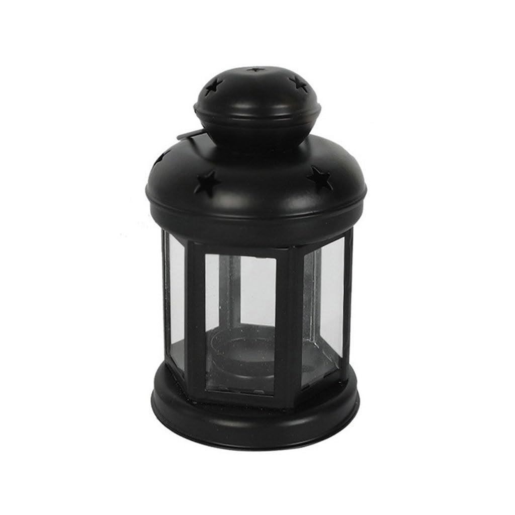 HTTGDGDH European-Style Candle Holder, Creative Starlight Candle Holder, Retro Metal Iron, Decorative Ornaments,