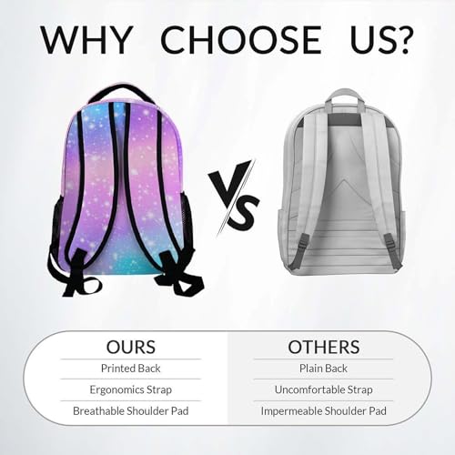 Kids Backpack for School - Mermaid Backpacks for Girls - Cute Toddler Bookbag - 17 Inch Durable Large Capacity Preschool Schoolbag4