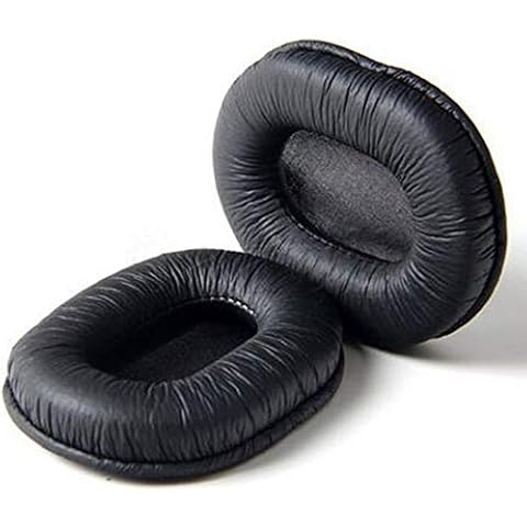 LINHUIPAD MDR-7506 Ear pads Cushions Replacement - Earpads compatible with Sony MDR-7806, MDR-V6, MDR-CD900ST Monitor Headphones (Black) Cover