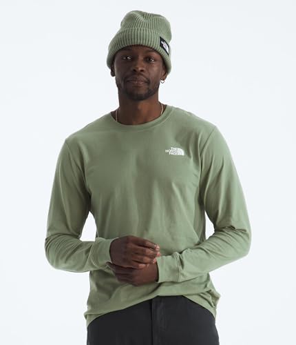 THE NORTH FACE Men's Evolution Light Ink Box NSE Long-sleeve Tee | Regular Fit Cotton Shirt With Logo Graphic2