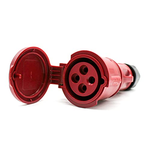 DOJA Insutrial, Male + Female, 16A 3P + E (4 poles) - Image 4