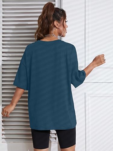 Image of Kvinner Women's Solid Oversized Fit T-Shirt