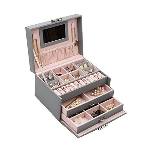 Rangement bijoux portable collier bague pochette stockage boucles
