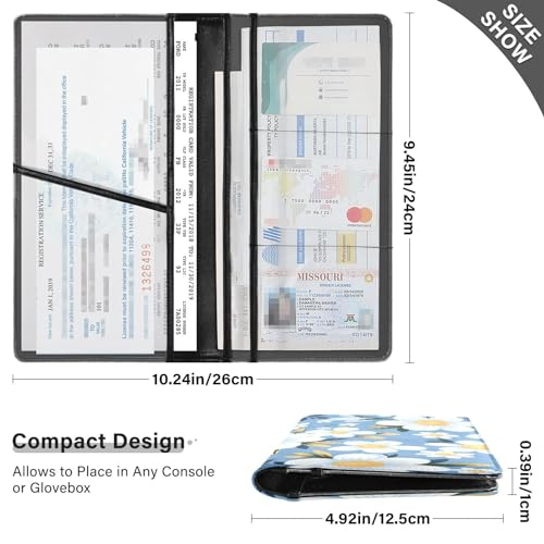 Organizador de auto multicolor compacto miniatura 3