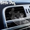 Little Joe Little Dog Gel Air Freshener Black Velvet Scent for Car Air Vent. Long-lasting, up to 45 days. Irresistible and Fun Scent for All Ages. #3