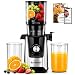AMZCHEF Extracteur de Jus, Centrifugeuse 120 mm, Fruits et Légumes, Inverse