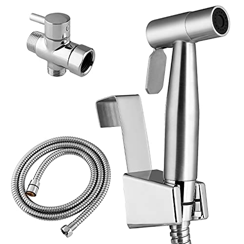 Douche de bidet, Mélangeur de bidet WC, Douchette de bidet WC, Ensemble de douche WC / acier inoxydable de qualité supérieure