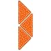 AccuQuilt Go Fabric Cutting Dies It Fits Quarter Square, 4-Inch Finished Triangle