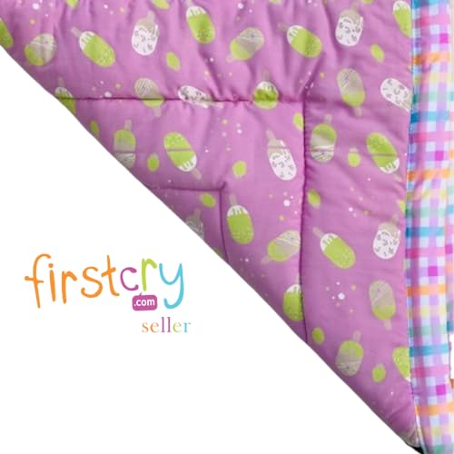 Image of Bedding Mattress for Cotton, Baby Sleeping Bed Set Godari Baby Cradle |Sleeping Mat |Multi Purpose Cushioned Bed |Baby Bed for 0 to 2 Years.