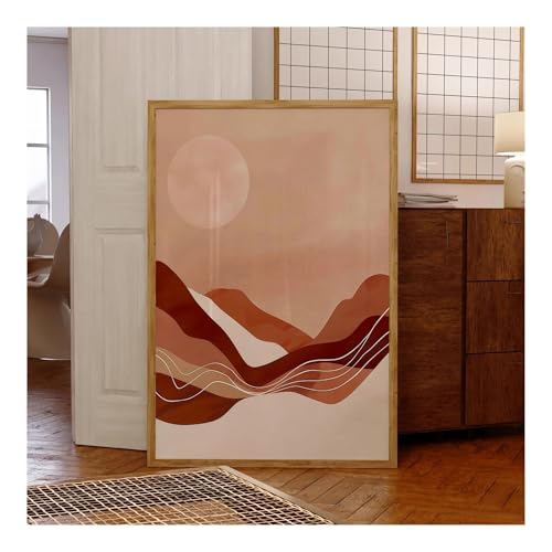 Cuadro sobre lienzo para transformar paredes aburridas con arte abstracto moderno de salón 3