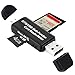 Produktbild Neu SD Kartenleser USB, Kartenlesegerät, Micro SD Adapter, SD Karten Adapter, Kartenlesegerät SD Karte USB für Laptop, Externe Kartenlesegeräte Windows Android, Multifunktionskartenleser
