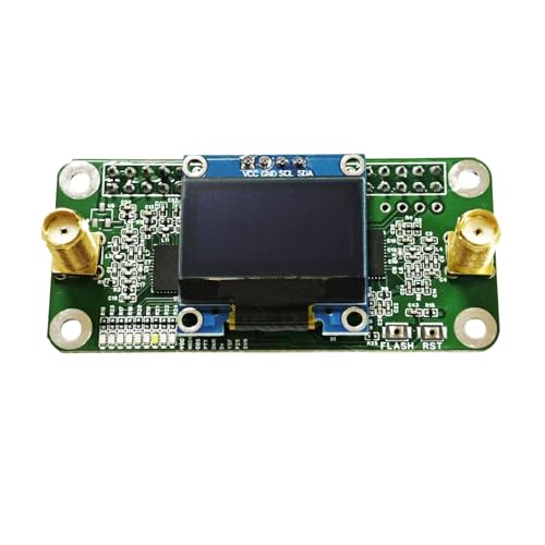 Image of AURSINC Mini MMDVM Duplex Hotspot Board with Antenna, UHF (433-900MHz) VHF (144-146MHz) Dual Band, Supports P25 DMR YSF DSTAR NXDN POCSAG, Compatible with Raspberry Pi-Zero W /3 /3B /3B+ /4 (with OLED)