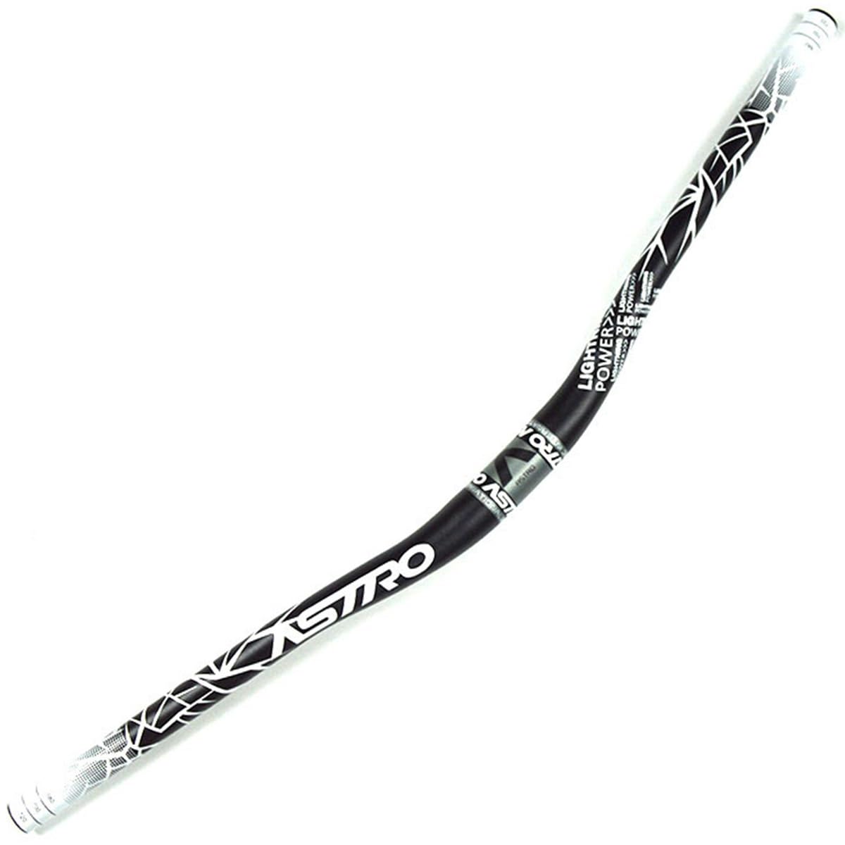Fukker Black Mountain Bike Bicycle Aluminum Riser Handlebar 31.8Mm 720/780Mm Mtb Handle Bar For Downhill And Enduro Riding Bmx Dh Xc Am Fr Bicycle Bars Rise 25Mm (Color : Size : 780Mm)