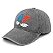 Funny 67 Six Seven Gen s Slang Hands Hats for Women Fashion Washed Light Grey