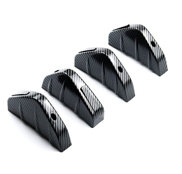 Buy Karessories 4 Pack Car Bumper Rear Diffuser Lower Body Spoiler