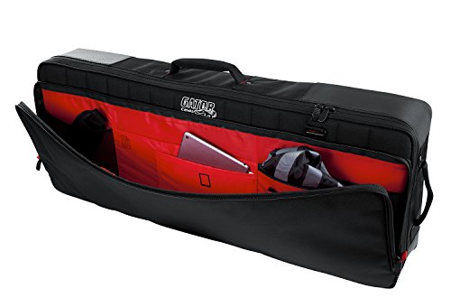 Gator Cases Pro-Go Ultimate Keyboard Gig Bag With Removable Backpack Straps; Fits 49-Note Keyboards (G-Pg-49),Black #TOP2