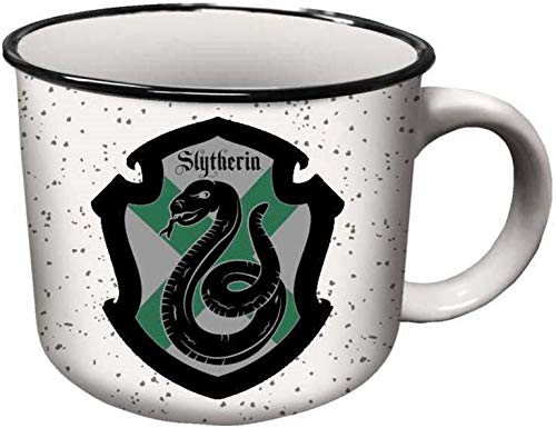 Mug Camper Cerámico Spoontiques Harry Potter Slytherin 14 oz miniatura 1