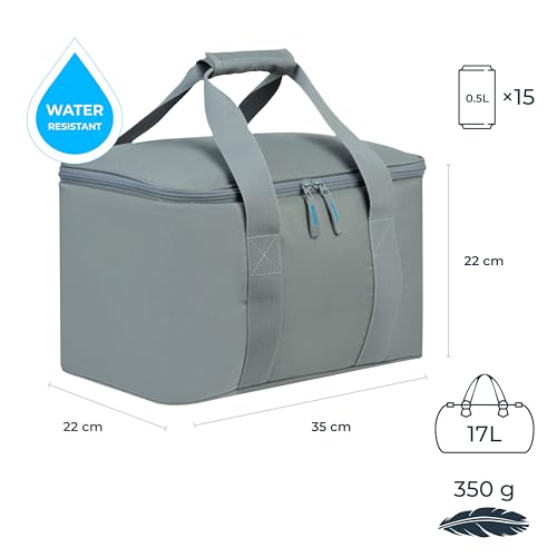 Bolsa isotérmica plegable RIVACASE pequeña portátil para tu comida diaria 2